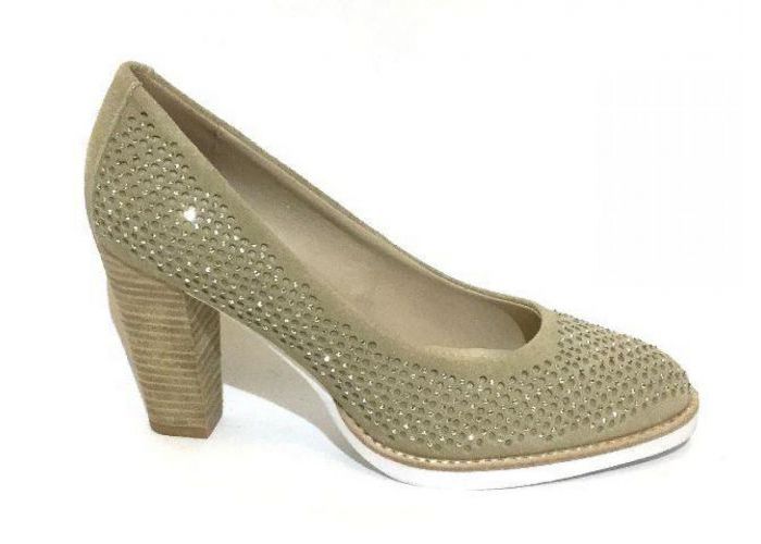Crinkles PUMP Beige