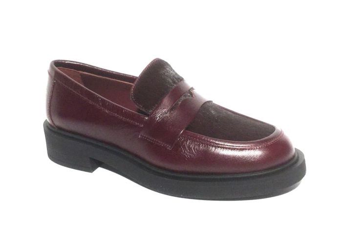Frau MOCASSIN - LOAFER Bordeau