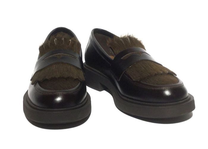 Frau MOCASSIN - LOAFER Bruin