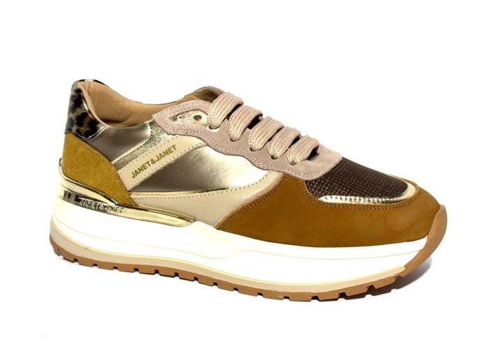 Janet & Janet VETERSCHOEN - SNEAKER Camel