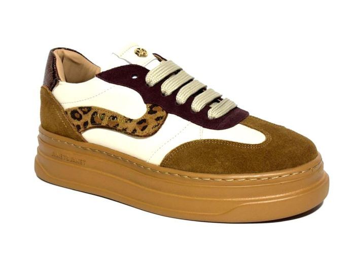 Janet & Janet VETERSCHOEN - SNEAKER Cognac