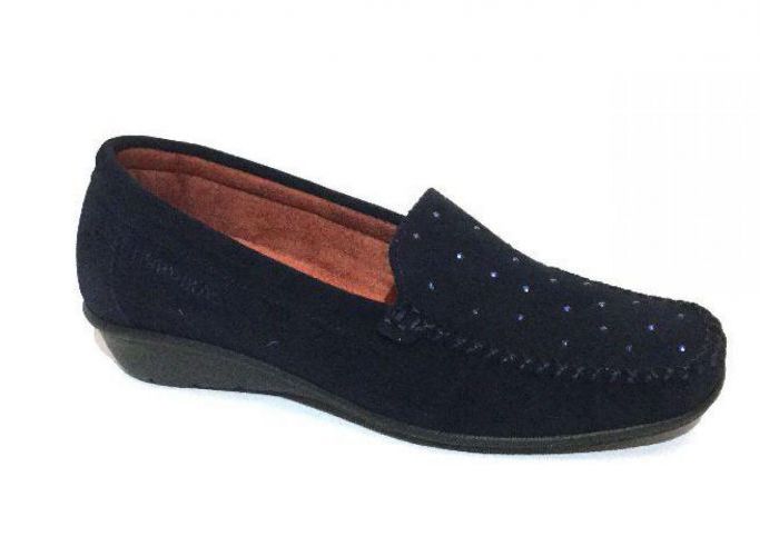 Nordikas PANTOFFEL Blauw Donker