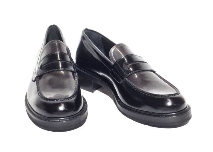 Pertini MOCASSIN - LOAFER Zwart