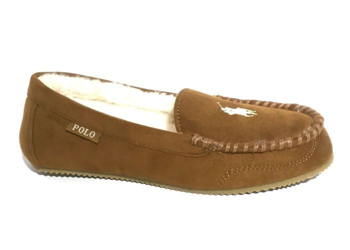 Ralph  Lauren PANTOFFEL Cognac