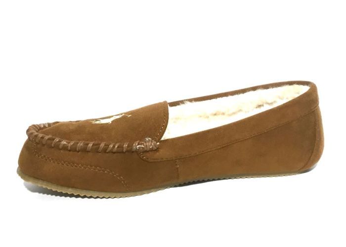 Ralph  Lauren PANTOFFEL Cognac