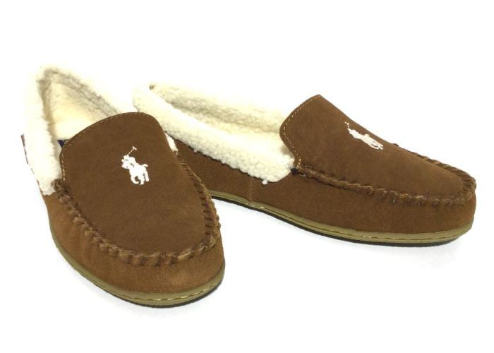 Ralph  Lauren PANTOFFEL Cognac