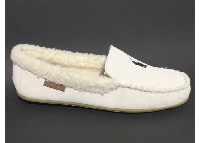 Ralph  Lauren PANTOFFEL Ecru