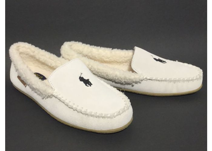 Ralph  Lauren PANTOFFEL Ecru