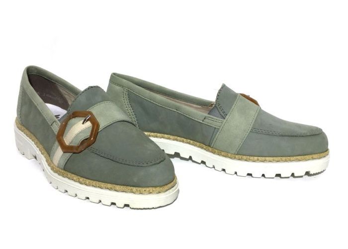 Rieker MOCASSIN - LOAFER Muntgroen