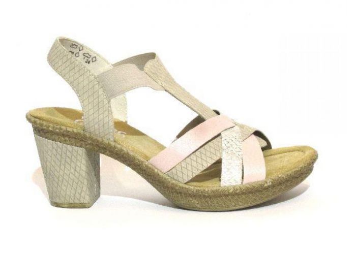 Rieker 16010030181 SANDAAL Taupe