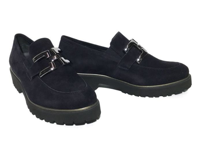 Semler MOCASSIN - LOAFER Blauw Donker