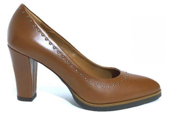 Sergio Turri PUMP Cognac