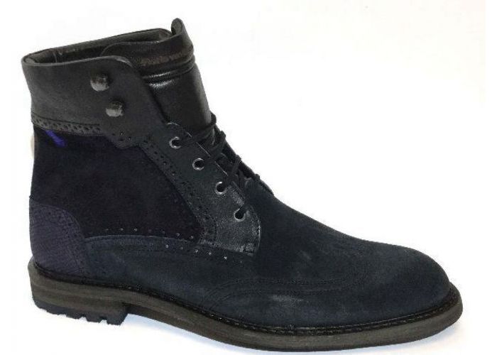 Floris Van Bommel BOTTINE Blauw Donker