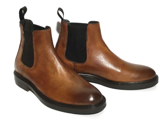 I Maschi BOTTINE - BOOTS Cognac