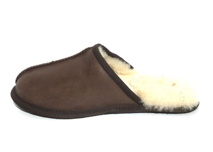 Natures Collection PANTOFFEL Bruin Donker