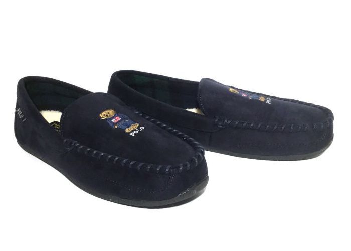 Ralph  Lauren PANTOFFEL Blauw
