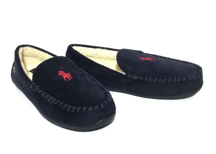 Ralph  Lauren PANTOFFEL Blauw