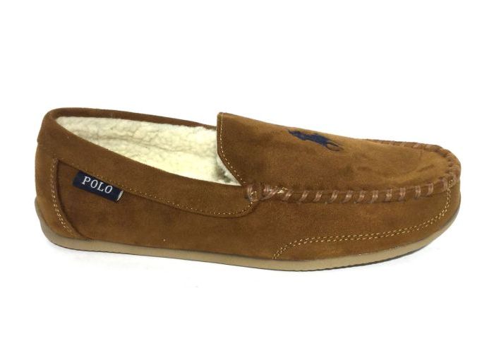 Ralph  Lauren PANTOFFEL Cognac