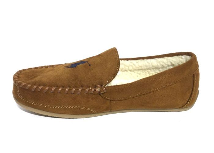 Ralph Lauren PANTOFFEL Cognac