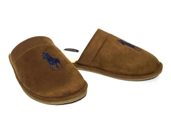 Ralph  Lauren PANTOFFEL Cognac