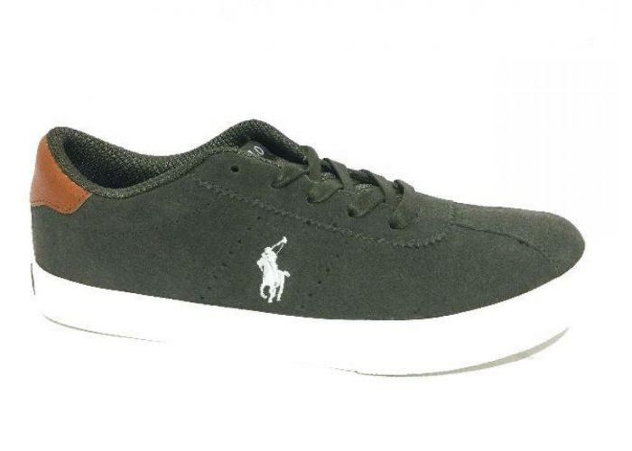 Ralph Lauren VETERSCHOEN Kaki