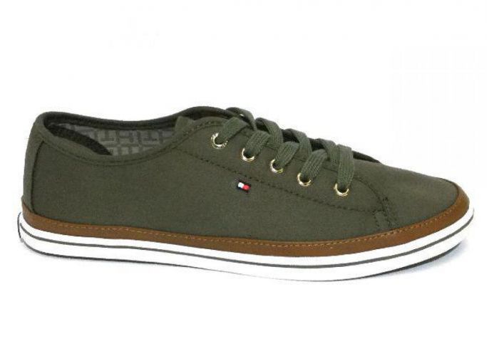 Tommy Hilfiger VETERSCHOEN Kaki