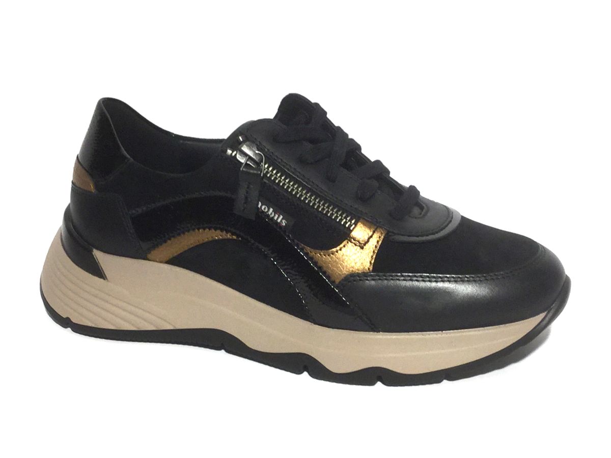 Mephisto VETERSCHOEN - SNEAKER Zwart
