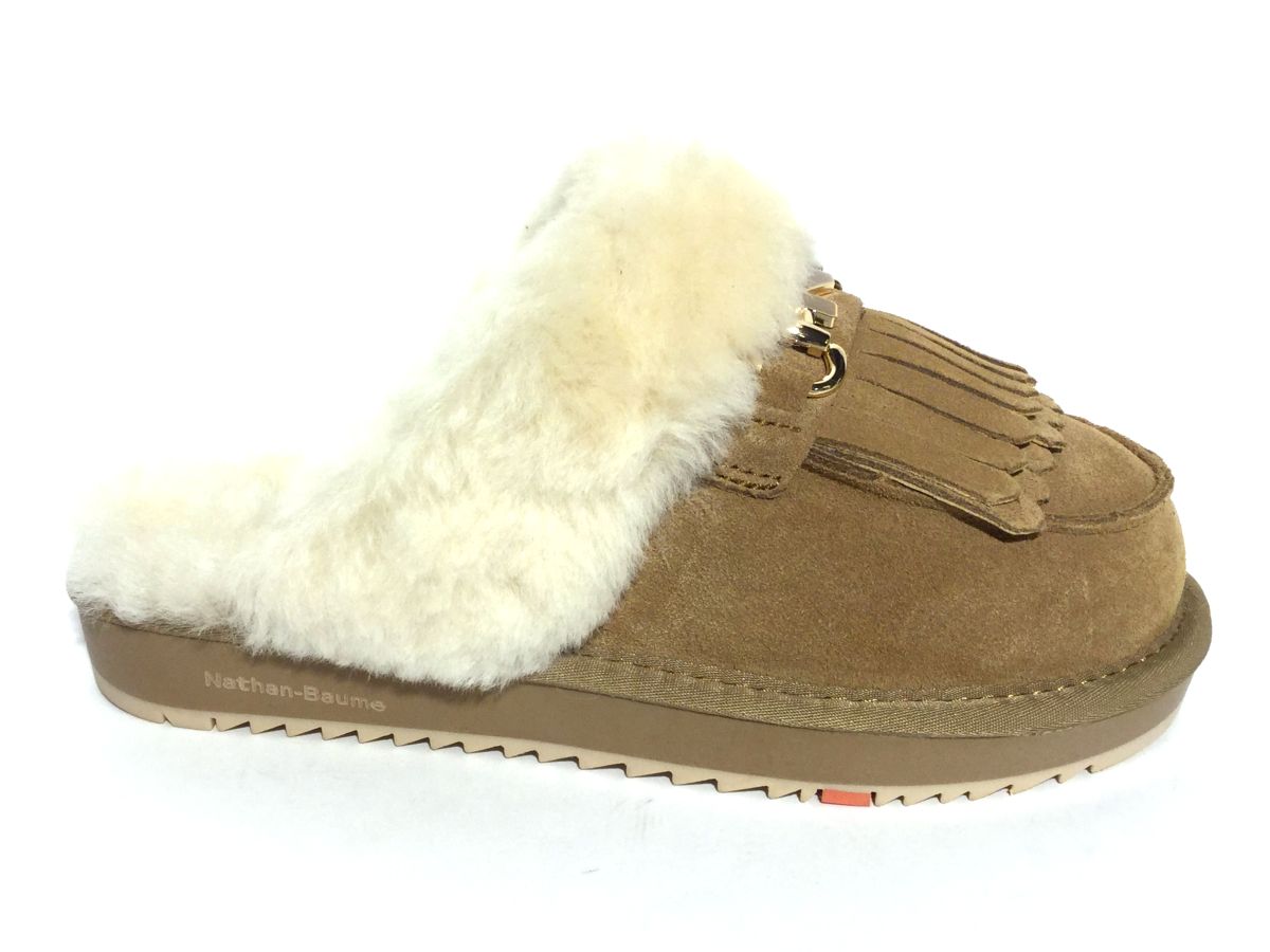 Nathan Baume PANTOFFEL Camel