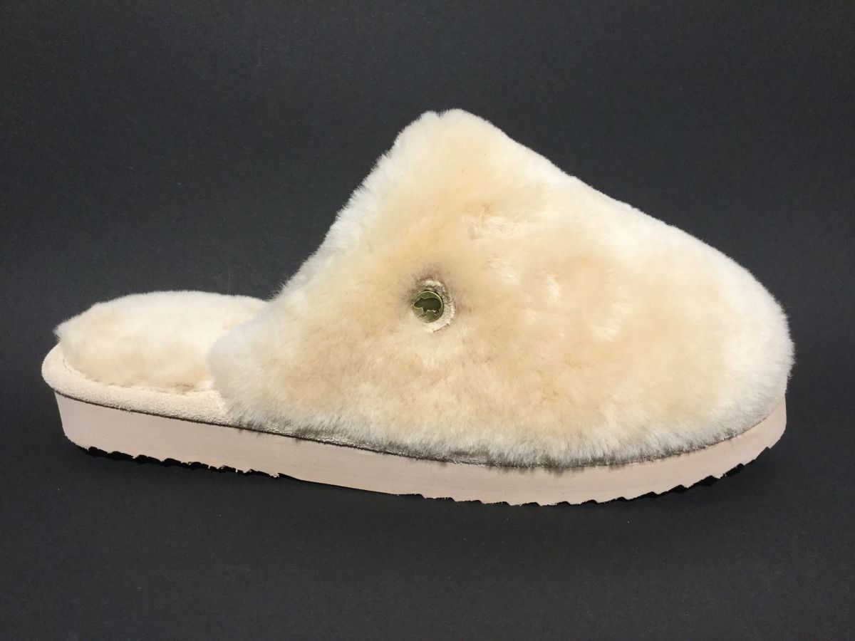 Warmbat PANTOFFEL Ecru
