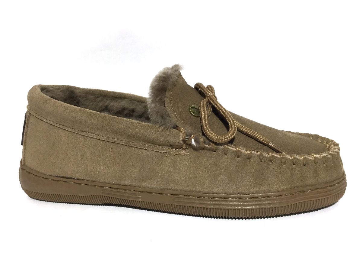 Warmbat PANTOFFEL Taupe